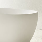 Egg Oval 1500mm Freestanding Bath, Matte White