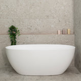 Byron Egg Oval Freestanding Bath | Gloss White or Matte White, 1200mm to 1800mm |