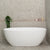 Byron Egg Oval Freestanding Bath | Gloss White or Matte White, 1300mm to 1700mm |