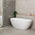 Byron Egg 1600mm Oval Freestanding Bath, Gloss White