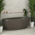 Byron Egg 1600mm Oval Freestanding Bath, Matte Charcoal Grey - SPECIAL EDITION