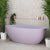 Byron Egg 1600mm Oval Freestanding Bath, Matte Lilac - SPECIAL EDITION