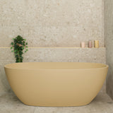 *Clearance Stock* Byron Egg 1600mm Oval Freestanding Bath, Matte Vanilla Beige - SPECIAL EDITION