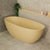 *Clearance Stock* Byron Egg 1600mm Oval Freestanding Bath, Matte Vanilla Beige - SPECIAL EDITION
