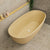 *Clearance Stock* Byron Egg 1600mm Oval Freestanding Bath, Matte Vanilla Beige - SPECIAL EDITION
