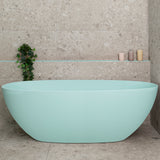 Byron Egg 1700mm Oval Freestanding Bath, Matte Duck Egg Blue - SPECIAL EDITION