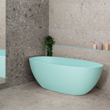 Byron Egg 1700mm Oval Freestanding Bath, Matte Duck Egg Blue - SPECIAL EDITION