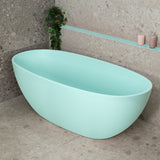 Byron Egg 1700mm Oval Freestanding Bath, Matte Duck Egg Blue - SPECIAL EDITION