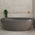 Byron Egg 1700mm Oval Freestanding Bath, Matte Charcoal Grey - SPECIAL EDITION