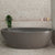 Byron Egg 1700mm Oval Freestanding Bath, Matte Charcoal Grey - SPECIAL EDITION