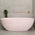 Byron Egg 1700mm Oval Freestanding Bath, Matte Light Pink - SPECIAL EDITION