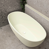 Byron Egg 1700mm Oval Freestanding Bath, Matte Light Pistachio - SPECIAL EDITION