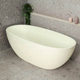 Byron Egg 1700mm Oval Freestanding Bath, Matte Light Pistachio - SPECIAL EDITION