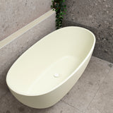 Byron Egg 1700mm Oval Freestanding Bath, Matte Light Pistachio - SPECIAL EDITION