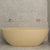 *Clearance Stock* Byron Egg 1700mm Oval Freestanding Bath, Matte Vanilla Beige - SPECIAL EDITION