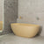 *Clearance Stock* Byron Egg 1700mm Oval Freestanding Bath, Matte Vanilla Beige - SPECIAL EDITION