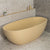 *Clearance Stock* Byron Egg 1700mm Oval Freestanding Bath, Matte Vanilla Beige - SPECIAL EDITION