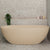 *Clearance Stock* Byron Egg 1700mm Oval Freestanding Bath, Matte Vanilla Beige - SPECIAL EDITION