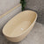 *Clearance Stock* Byron Egg 1700mm Oval Freestanding Bath, Matte Vanilla Beige - SPECIAL EDITION