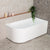 Arco 1500mm Freestanding Right Corner Bath, Matte White