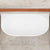Byron Egg 1800mm Back to Wall Freestanding Bath, Gloss White