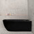 Byron Egg 1500mm Right Corner Freestanding Bath, Matte Black