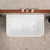 Estus 1200mm Back to Wall Japanese Soaking Bathtub with Seat, Matte White