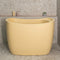 Ofuro 1200mm Extra Height Japanese Soaking Bath with Seat, Matte Vanilla Beige - SPECIAL EDITION