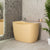 Ofuro 1200mm Extra Height Japanese Soaking Freestanding Bath with Seat, Matte Vanilla Beige - SPECIAL EDITION