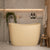 Ofuro 1200mm Extra Height Japanese Soaking Freestanding Bath with Seat, Matte Vanilla Beige - SPECIAL EDITION