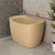 Ofuro 1200mm Extra Height Japanese Soaking Freestanding Bath with Seat, Matte Vanilla Beige - SPECIAL EDITION