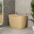 Ofuro 1200mm Extra Height Japanese Soaking Freestanding Bath with Seat, Matte Vanilla Beige - SPECIAL EDITION