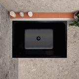 Cubix Extra Height 1000mm Japanese Soaking Bathtub, Matte Black