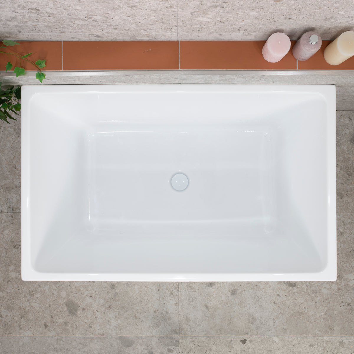 Cubix Extra Height 1100mm Japanese Soaking Bathtub, Gloss White – ATS ...