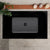 Cubix Extra Height 1100mm Japanese Soaking Bathtub, Matte Black