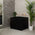 Hicube Multifit 900mm Japanese Soaking Freestanding Bath with Seat, Matte Black
