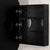 Pill Oval 600mm x 1200mm Mirrored Shaving Cabinet, Matte Black