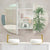 Pill Oval 1200mm x 750mm Mirrored Shaving Cabinet, Matte White