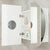 Pill Oval 1200mm x 750mm Mirrored Shaving Cabinet, Matte White