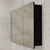 Retti Rectangular 1200mm x 750mm Mirrored Shaving Cabinet, Matte Black