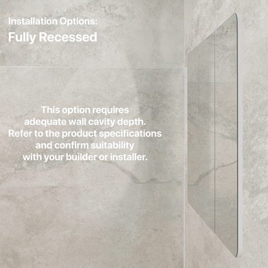 Retti Rectangular 1200mm x 750mm Mirrored Shaving Cabinet, Matte White