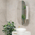 Riri Oblong 500mm x 900mm Mirrored Shaving Cabinet, Matte White