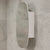 Riri Oblong 500mm x 900mm Mirrored Shaving Cabinet, Matte White