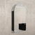Arco Arch 550mm x 1000mm Mirrored Shaving Cabinet, Matte Black