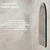 Arco Arch 600mm x 800mm Mirrored Shaving Cabinet, Matte Black