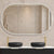 Pill Oval 1500mm x 900mm Frontlit LED Mirrored Shaving Cabinet, Matte Black