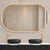 Pill Oval 1500mm x 900mm Frontlit LED Mirrored Shaving Cabinet, Matte Black