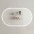 Pill Oval 1500mm x 900mm Frontlit LED Mirrored Shaving Cabinet, Matte White