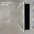 Retti Rectangular 1200mm x 750mm Frontlit LED Mirrored Shaving Cabinet, Matte Black