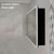 Retti Rectangular 1500mm x 750mm Frontlit LED Mirrored Shaving Cabinet, Matte Black